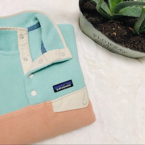 Scotch pink patagonia fleece Clearance